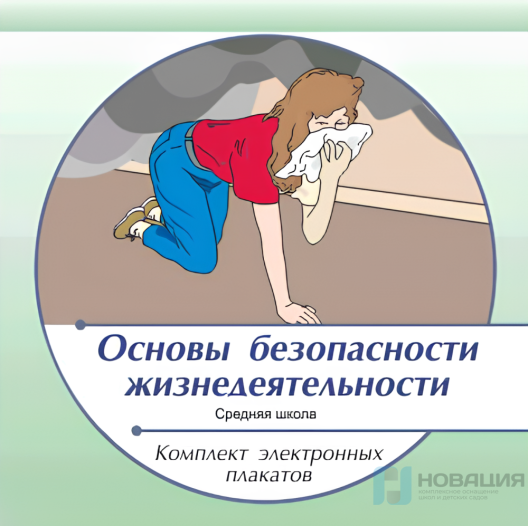 Комплект электронных плакатов по ОБЖ (на CD)