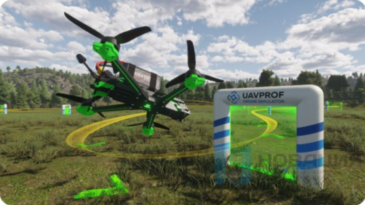 Тренажер-симулятор пилотирования FPV-дронами Аэрогонка