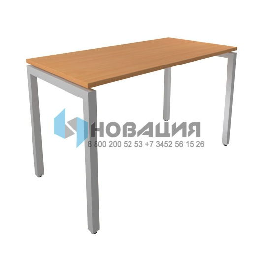 Стол прямоугольный на металлокаркасе, 1200х600х760 мм