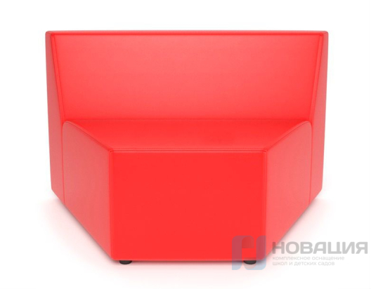 Секция с широкой спинкой Гелиос (1370х700х840 мм)