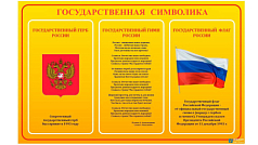 Стенд Государственная символика